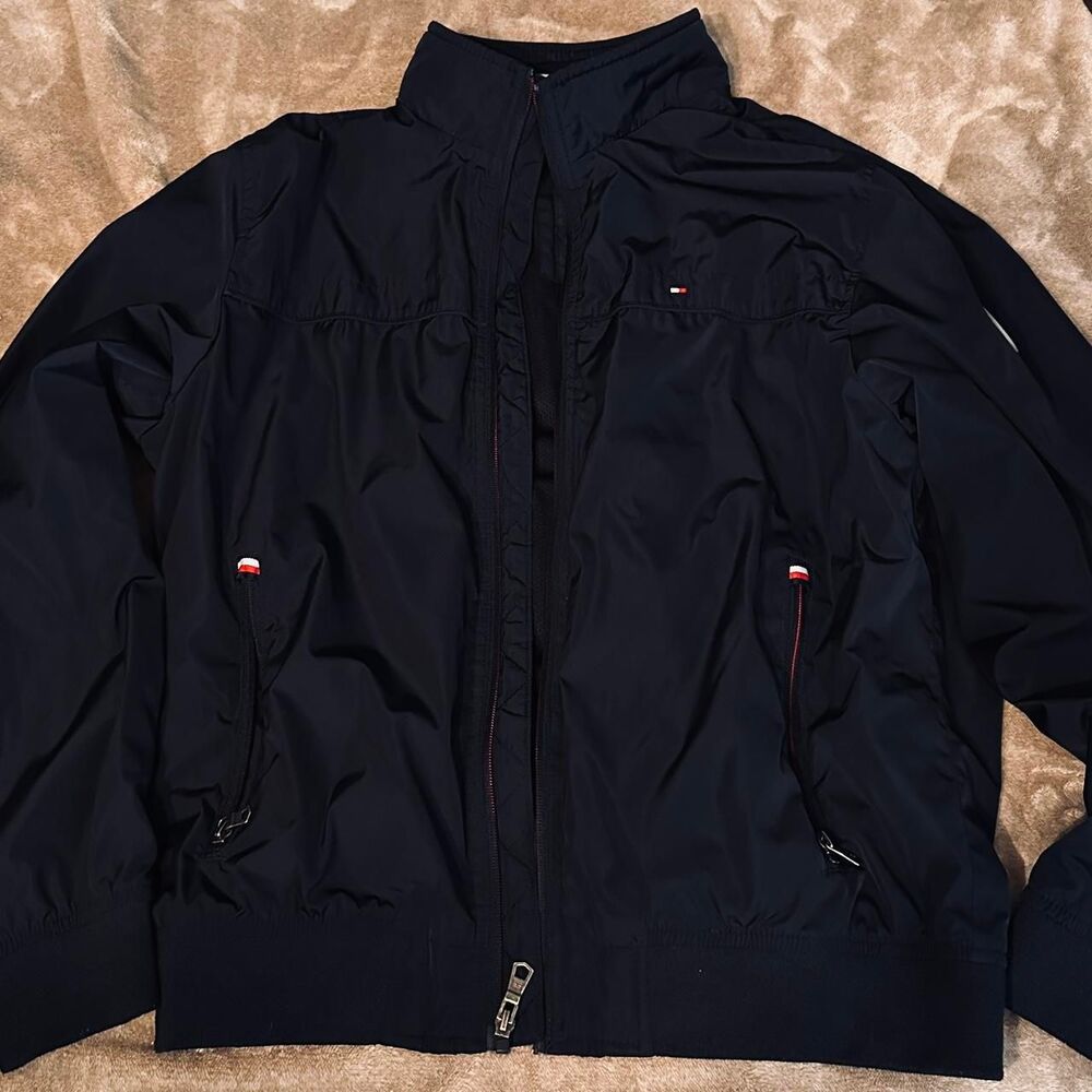 Tommy-hilfiger Men's Navy and Black Jacket
